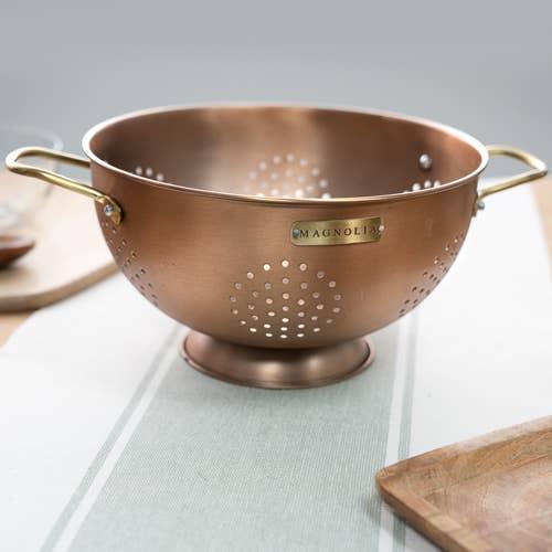 Copper Colander 11" - Songbird Landscape Supply