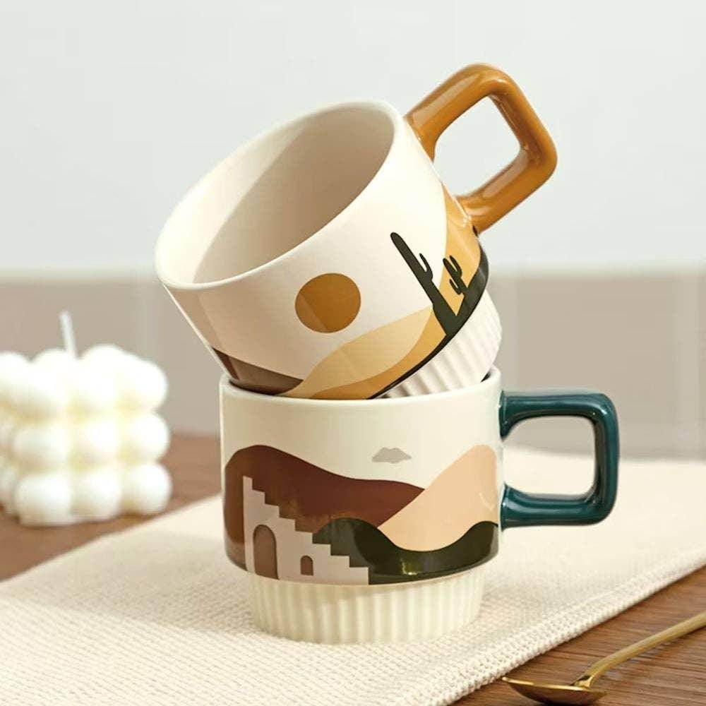 Desert Vibe Artisanal Mug - Songbird Gifts