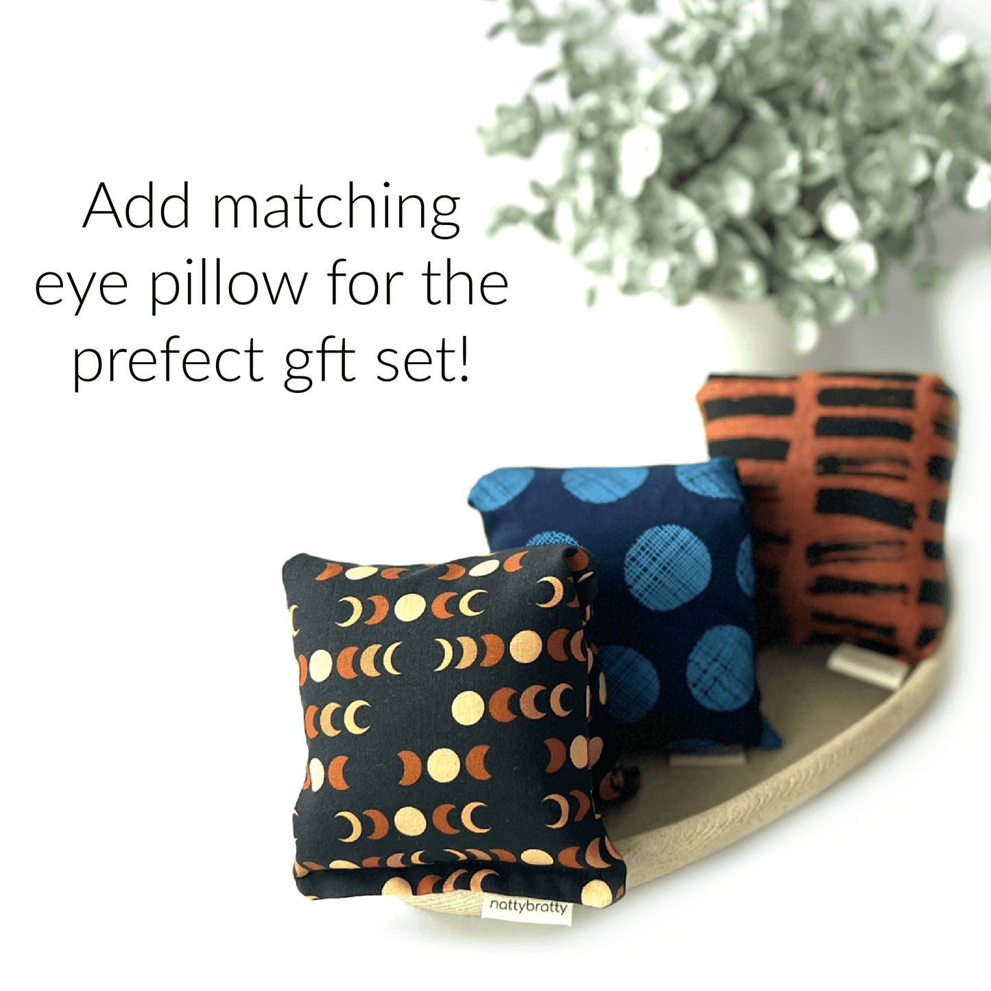 Hot/Cold Therapy Pack - Neck Wrap - Blue Dots - Songbird Gifts