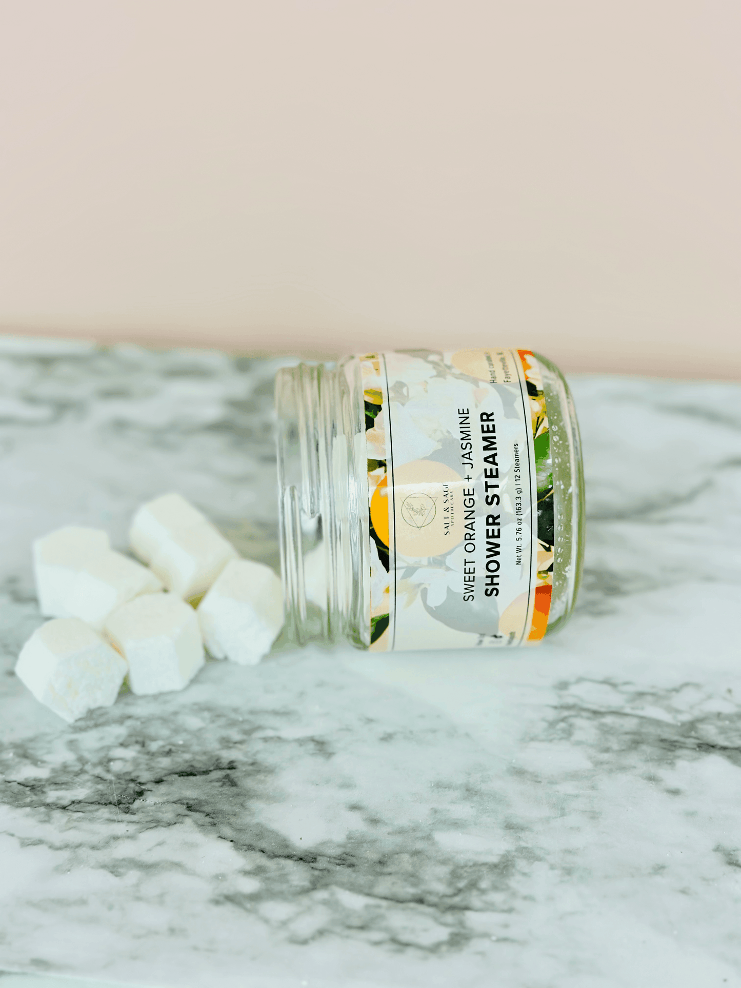Sweet Orange + Jasmine Mini Shower Steamers - Songbird Gifts