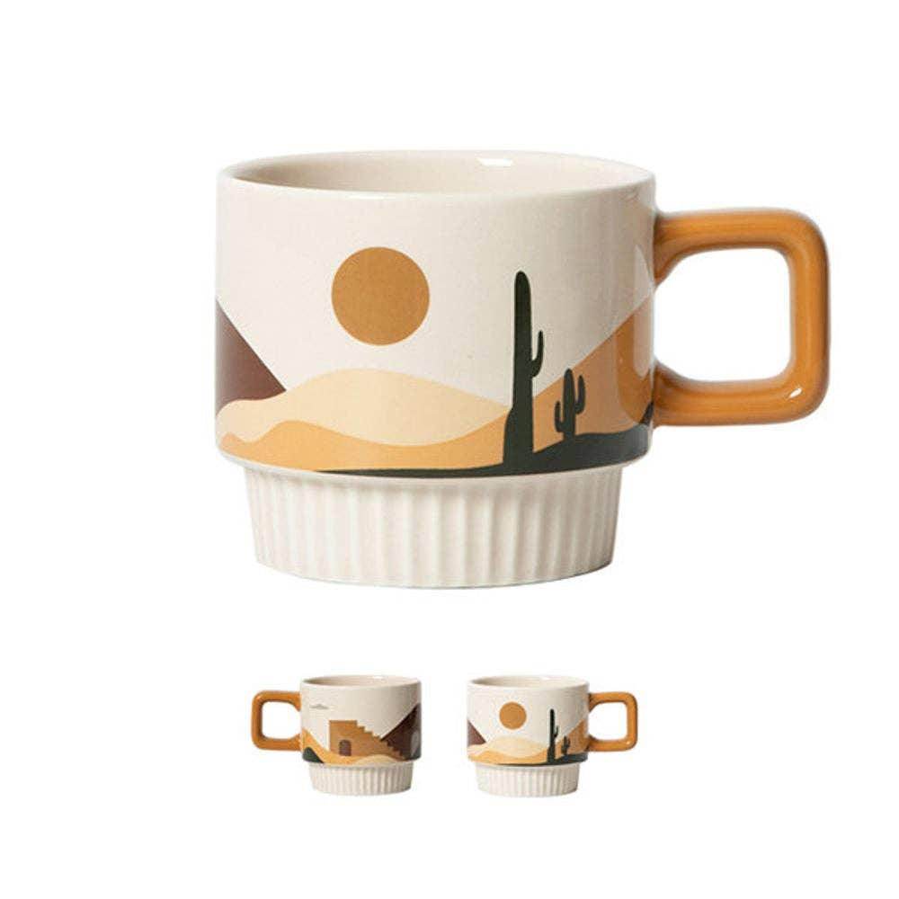 Desert Vibe Artisanal Mug - Songbird Gifts