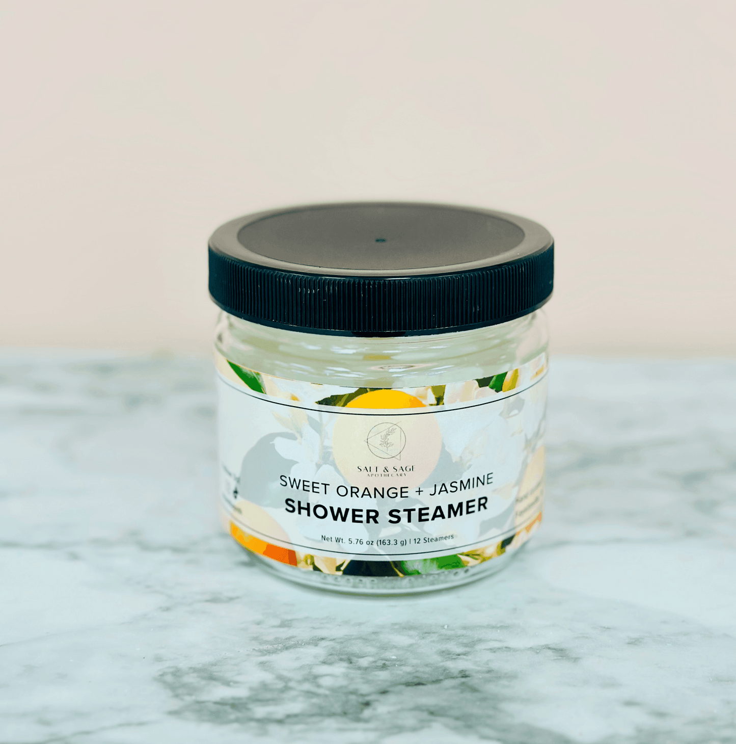 Sweet Orange + Jasmine Mini Shower Steamers - Songbird Gifts