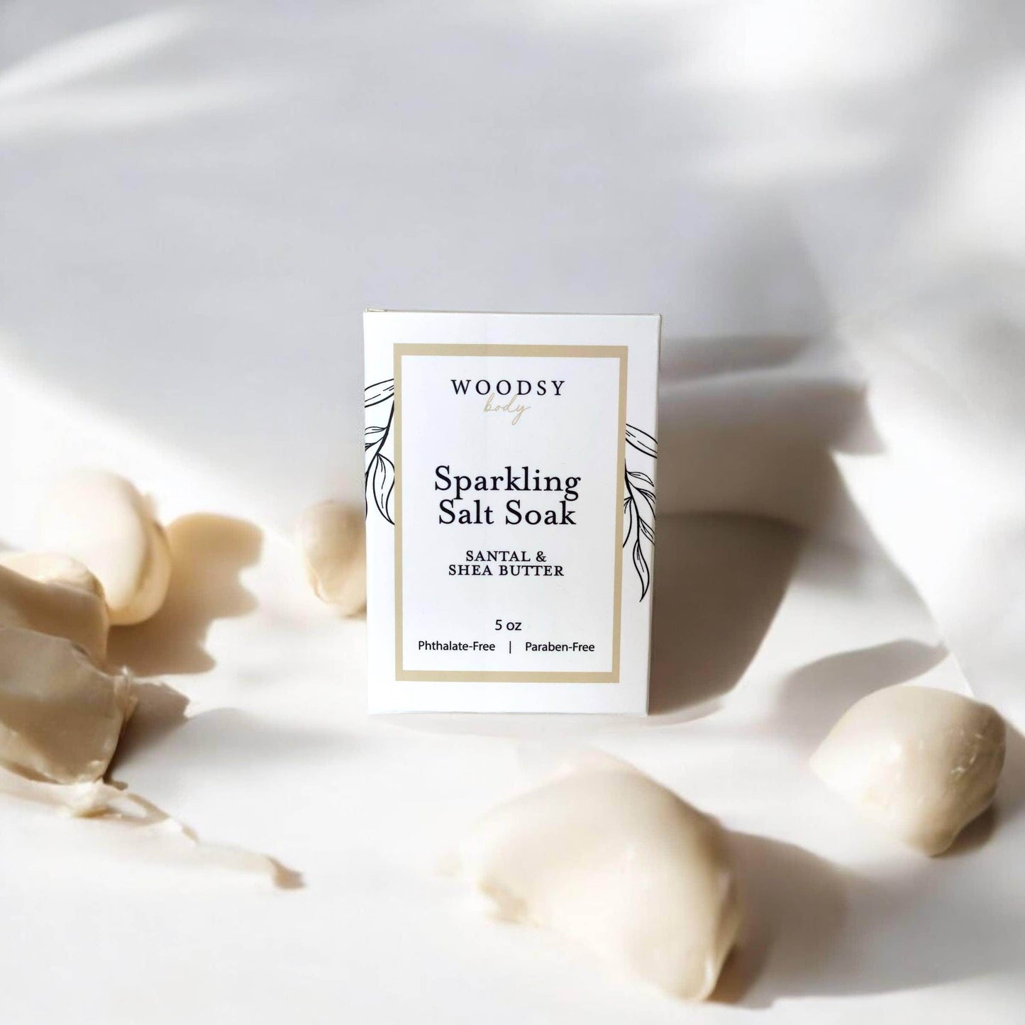 Sparkling Salt Soak- Santal & Shea Butter - Songbird Gifts