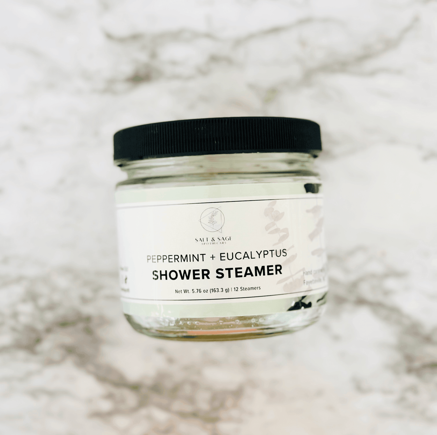 Peppermint + Eucalyptus Mini Shower Steamers - Songbird Gifts