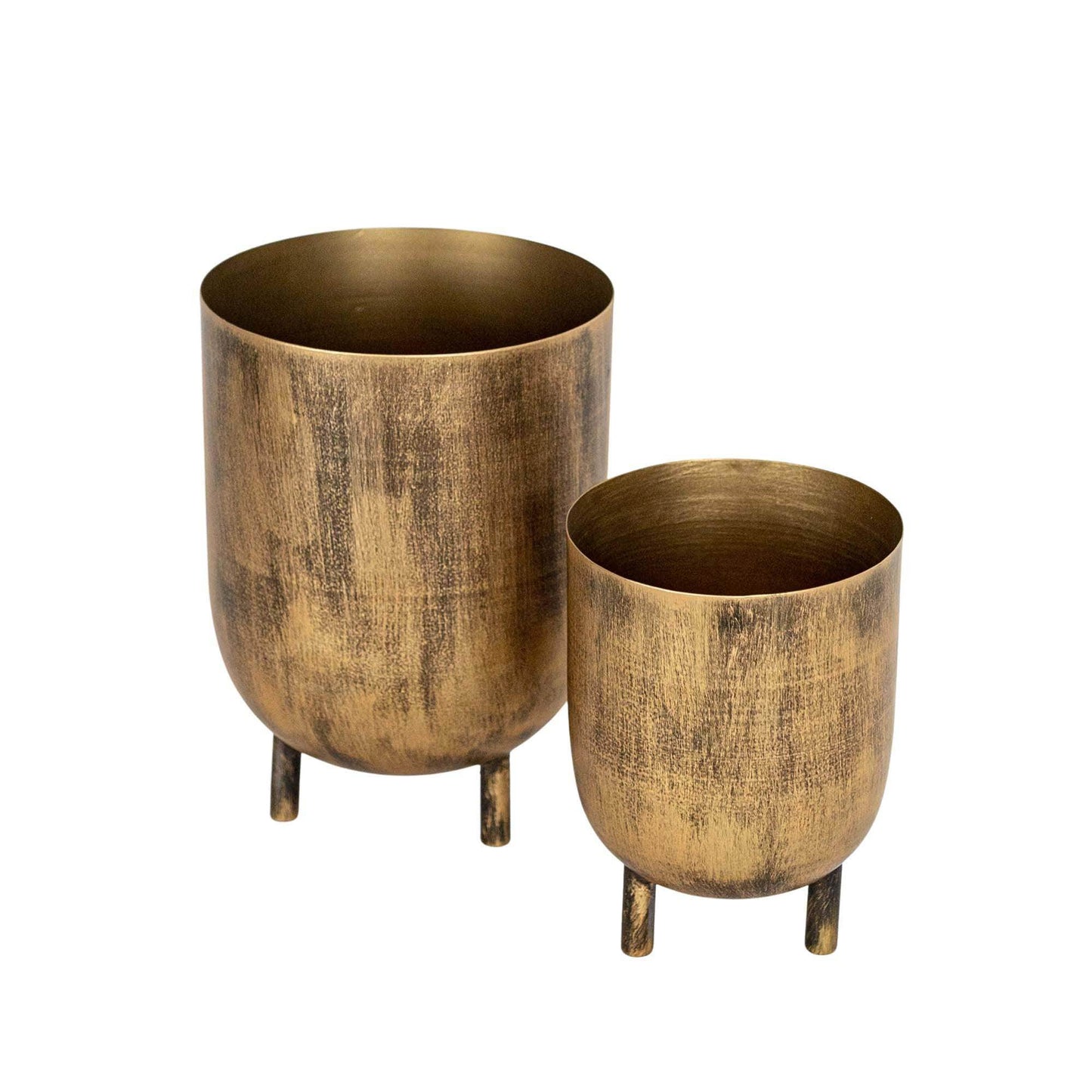 Kacela Footed Planters, Set Of 2 - Songbird Gifts