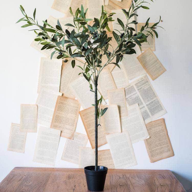 Artificial Olive Tree - Songbird Gifts