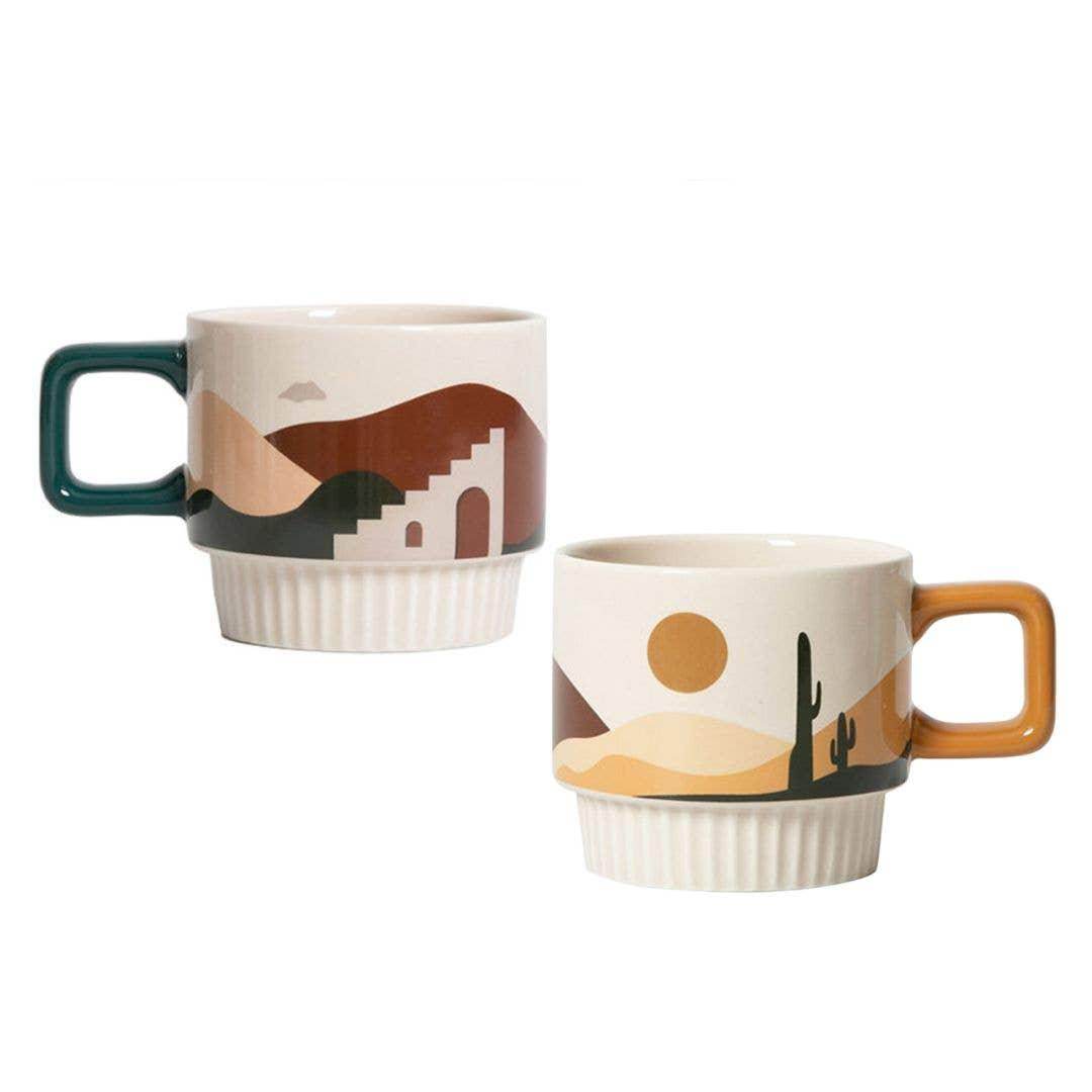 Desert Vibe Artisanal Mug - Songbird Gifts