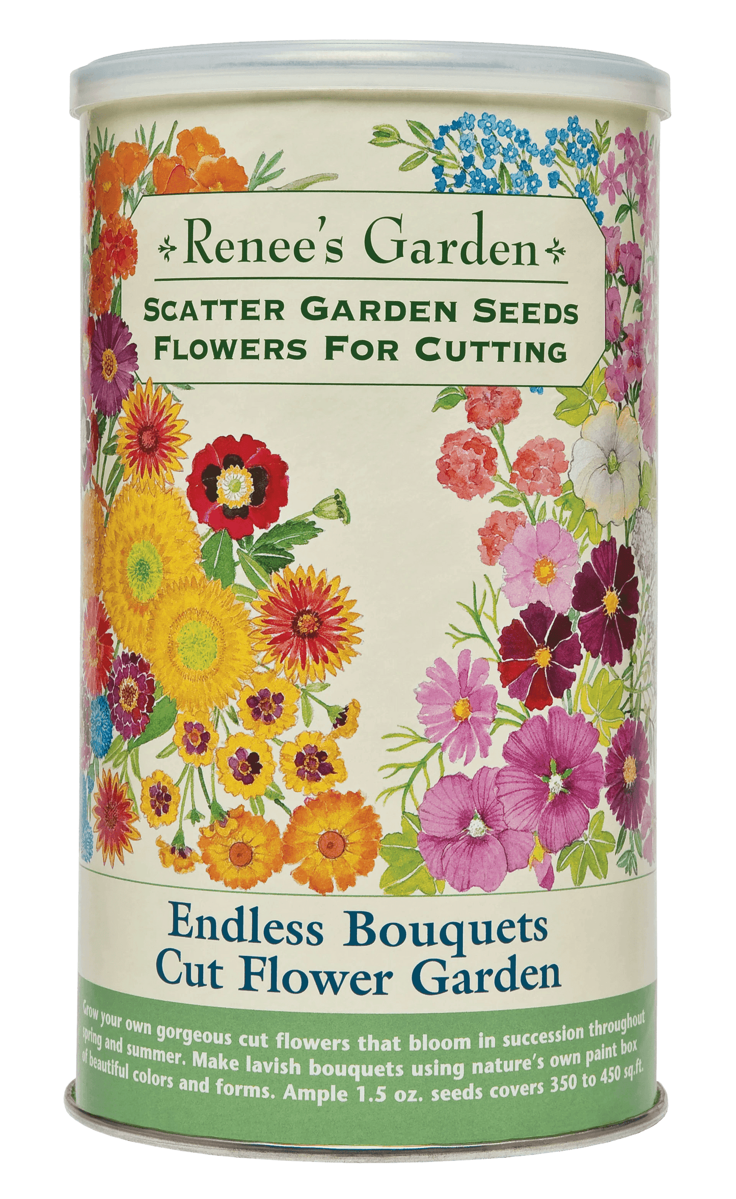 Endless Bouquets Scatter Can - Renee's Garden - Songbird Gifts