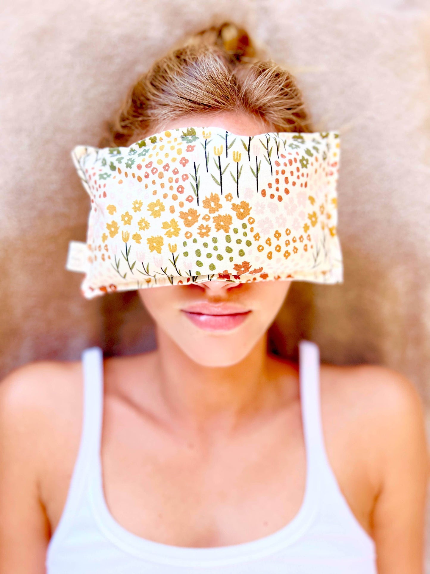 Eye Pillow - Zen Garden - Hot/Cold Pack - Migraine Mask - Songbird Gifts