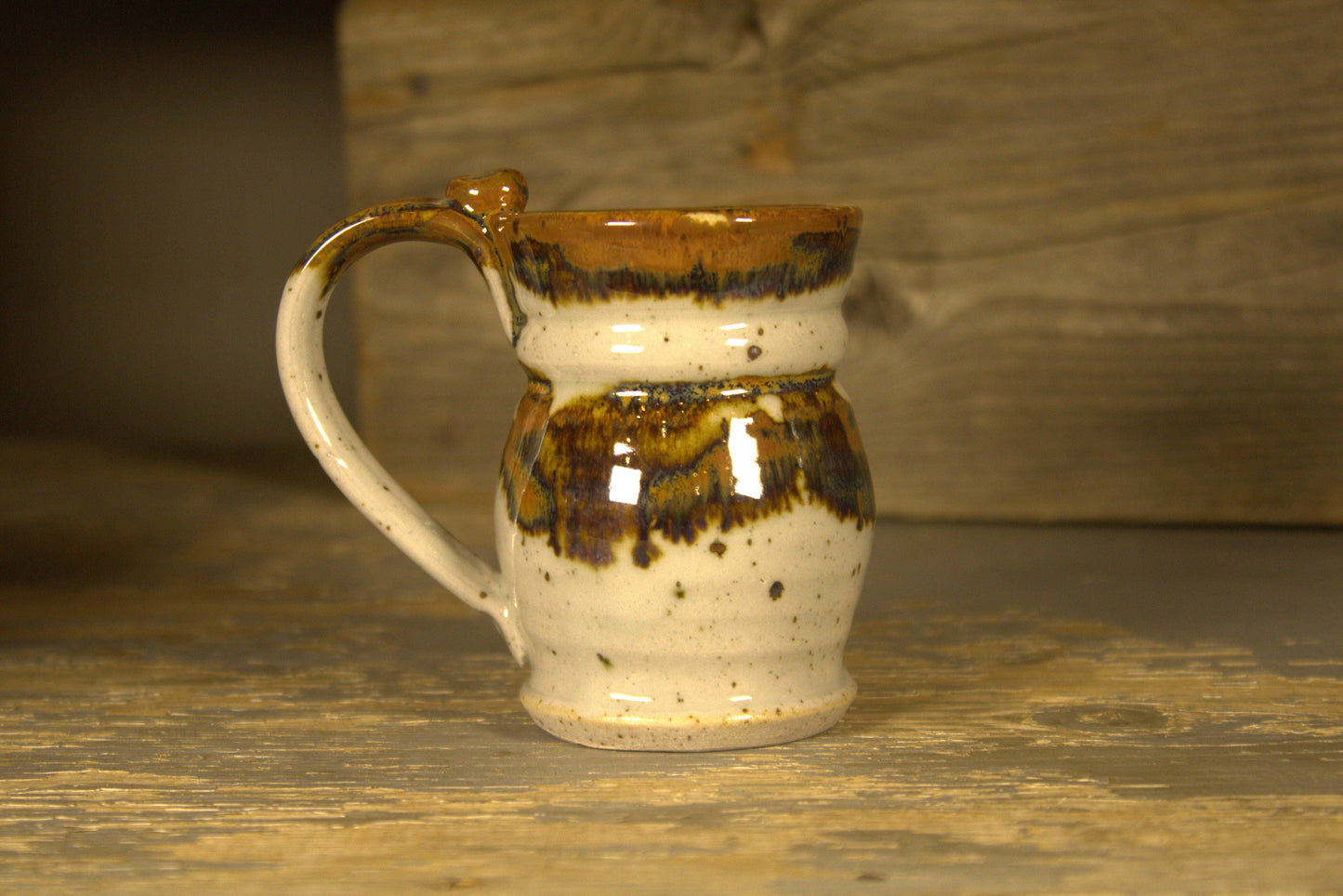 Pottery Espresso Mug (GREY BROWN) - Songbird Gifts