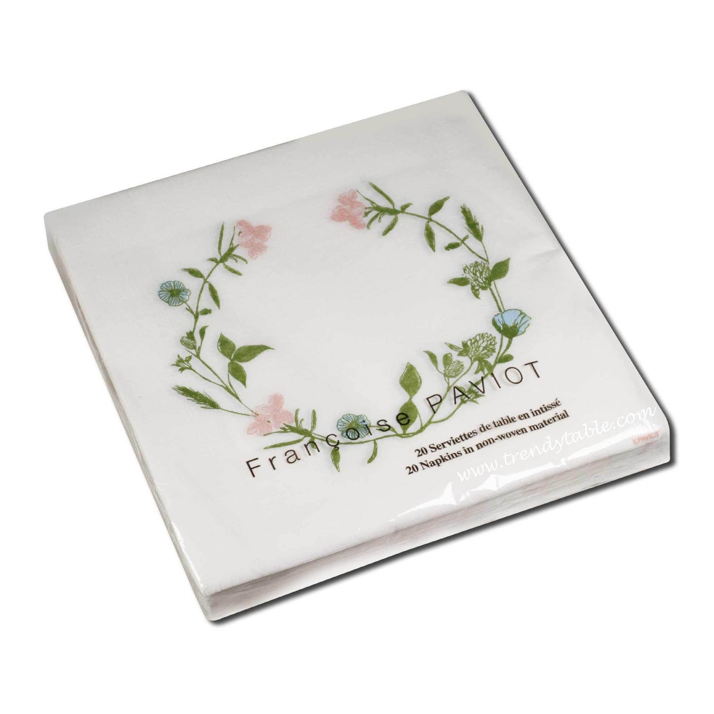 Fleurs de Pres Dinner Napkin - Songbird Gifts