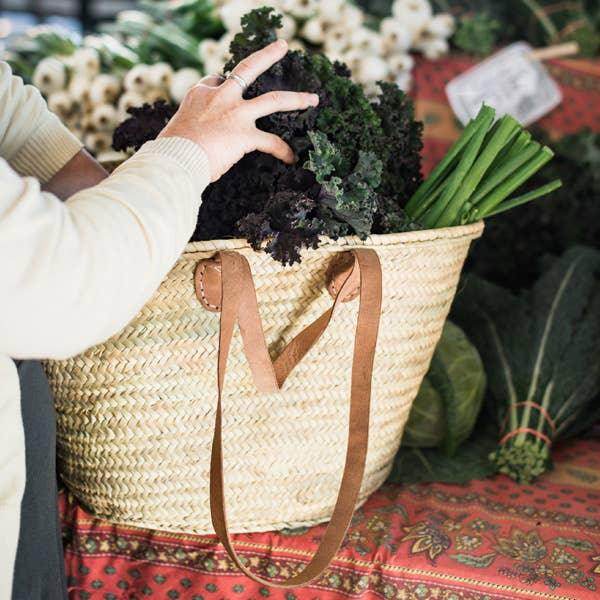 French Market Basket - Songbird Gifts