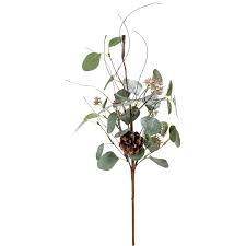 Pinecone Greenery Floral Pick - Songbird Gifts