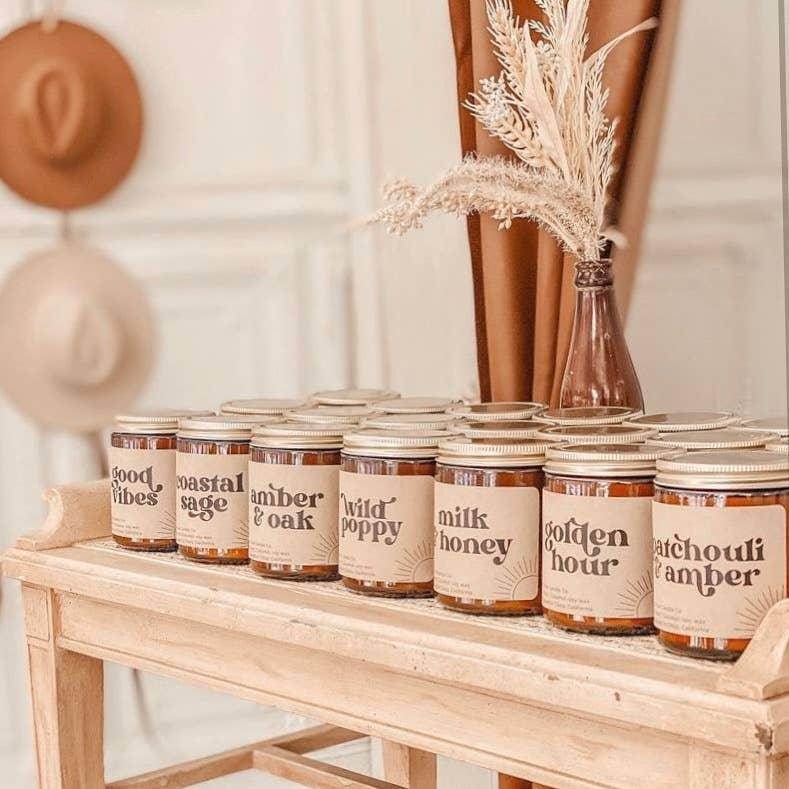Cuddle Weather (seasonal) 8 oz coconut candle Fall candle - Songbird Gifts