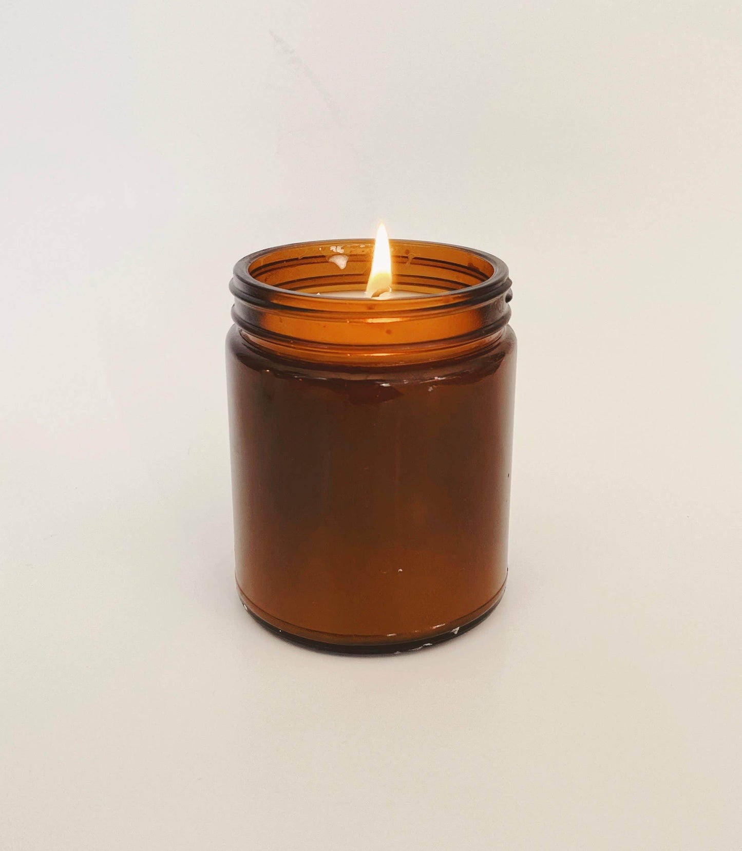 Northern Nights 8 oz coconut wax amber jar candle - Songbird Gifts
