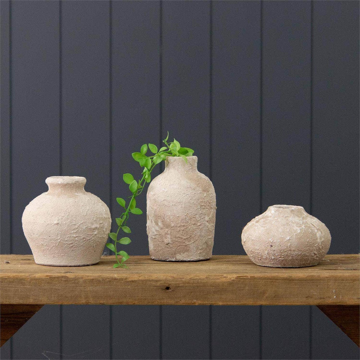 Textured Bud Vases (Set Of 03) - Songbird Gifts