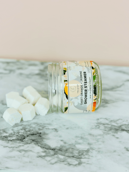 Sweet Orange + Jasmine Mini Shower Steamers - Songbird Gifts