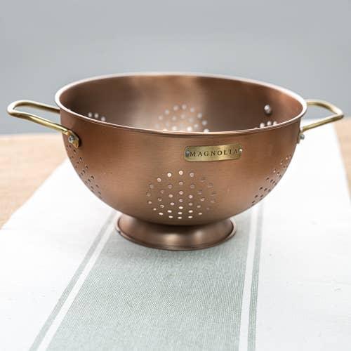 Copper Colander 11" - Songbird Landscape Supply