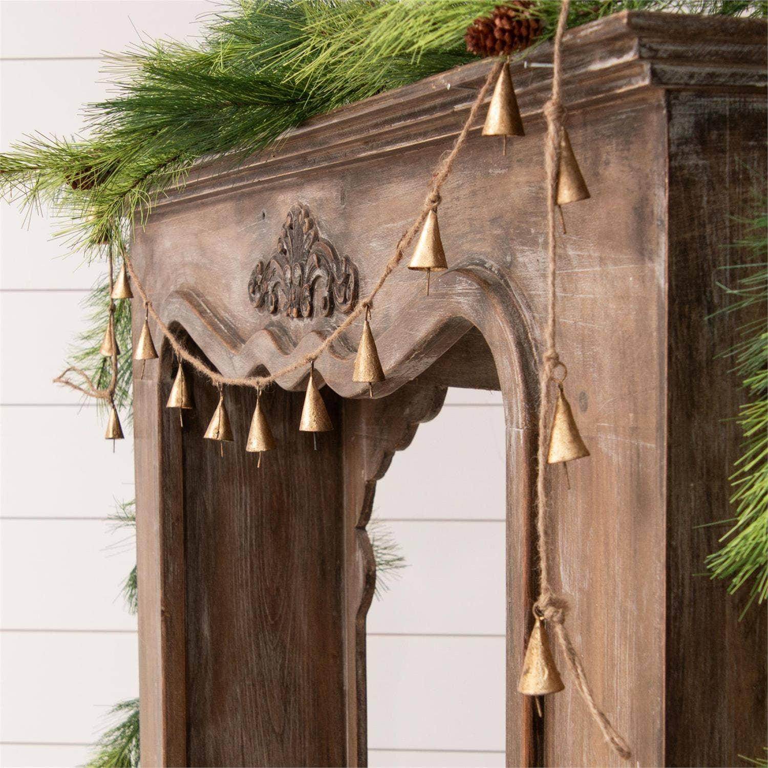 Garland - Gold Tone Mini Bells - Songbird Gifts