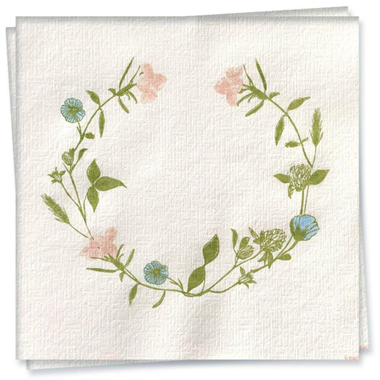 Fleurs de Pres Dinner Napkin - Songbird Gifts
