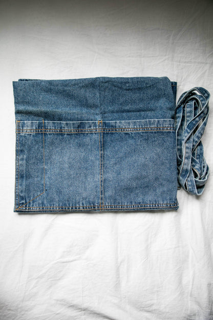 Washed Denim Apron - Songbird Gifts