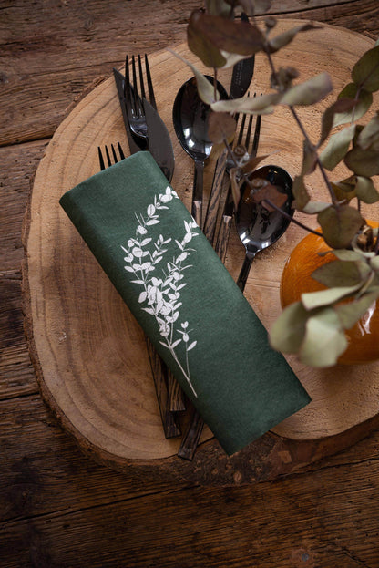 Eucalyptus Cinera Dinner Napkin - Songbird Gifts