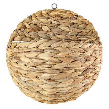 Calliope Braided Wall Pocket Water Hyacinth Fall Decor - Songbird Gifts