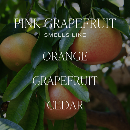Pink Grapefruit 9 oz Soy Candle - Home Decor & Gifts