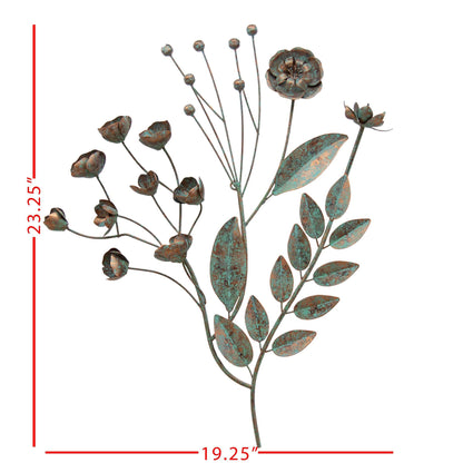 Abeline Meadow Flowers Wall Art - Songbird Gifts