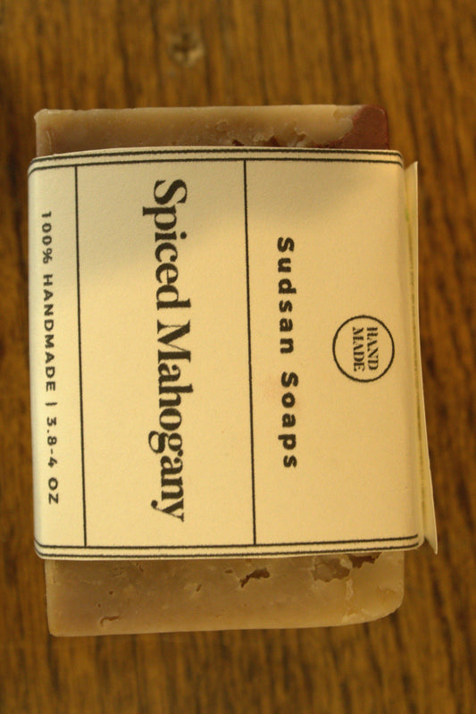 Sudsan Soap Local Handmade Soap Spiced Mahagony - Songbird Gifts