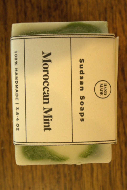 Sudsan Soap Local Handmade Soap Moroccan Mint - Songbird Gifts