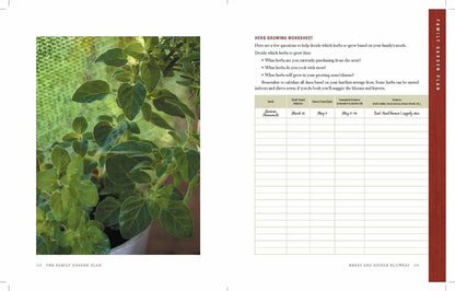 The Family Garden Plan - Songbird Gifts