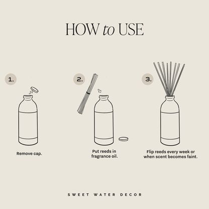 Cashmere and Vanilla Reed Diffuser - Home Decor & Gifts