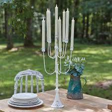 Rustic Cottage Candelabra - 10½'' dia. x 23''H - Songbird Gifts