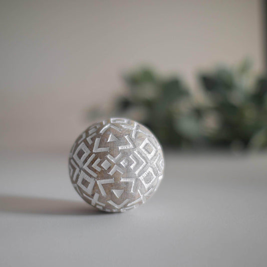 Sage Deco Ball - Songbird Gifts